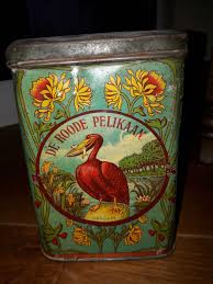 Https Picclick Fr Boite Tole Le Pelican Rouge Cafe Coffee 1900 232548127932 Html Boite En Fer Vintage Boite A The Boites Anciennes