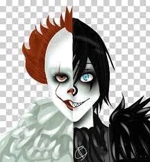 It Laughing Jack Drawing Pennywise Drawing Face Black Hair Chibi Png Klipartz Download free pennywise png with transparent background. it laughing jack drawing pennywise