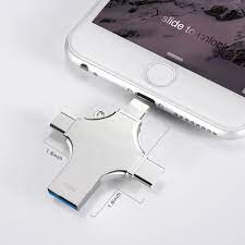 Clé USB 2.0 OTG multifonction 4-en-1, lecteur flash Android Type-C, disque  mémoire 3.0