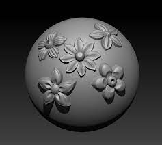 Find & download free graphic resources for floral pattern. 5 Floral Ornament Brushes Alphas And 3d Models Flippednormals