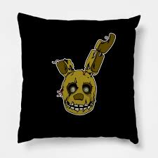 Springtrap's loading screen refers to the fact that purple guy's corpse was dismembered and trapped inside of springtrap. Five Nights At Freddy S Springtrap Purple Guy Pillow Teepublic Au