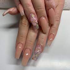 Encapsulated Flower Nail Designs Nail Encapsulated Design Flower Nails Encapsulated Nails Nails