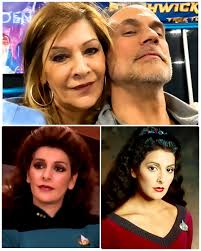 Counselor Deanna Troi, the empathetic Betazoid human hybrid from "Star  Trek: The Next Generation" (1987), turns 70 today. Born