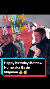Happy Birthday to Matthew Horne aka Gavin Shipman 🎂 Here he is back