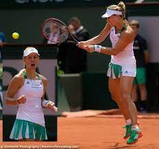 Tennis Dresses At The 2017 French Open Stripes Paint Splashes Tulle Diamonds And Other Trends Women S Tennis Blog Tennis Dress Tennis Fashion Adidas Outfit
