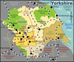 You can use this map to help find towns for hotels and vacations in towns in north yorkshire near your main hotel holiday destination. Yorkshire Wikitravel