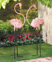 Take A Look At This Flamingo Garden Statue Set Of Two Today Pink Flamingos Lawn Ornaments Flamingo Garden Flamingo Yard Decor