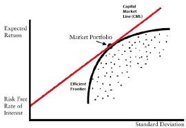Image result for Efficient frontier for managing risk