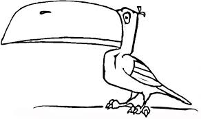Making your child color this coloring page will introduce him to this new bird. Toucan Pictures For Kids Coloring Home
