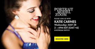 5.28 Portrait Model ZOOM w/ Katie CARNES Tickets, Wed, May 28, 2025 at 2:00  PM