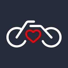 Check Out This Awesome Bicycle Heart Design On Teepublic Bicycle Tattoo Bike Poster Bike Ride