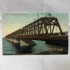 Vintage Victoria Jubilee Bridge Montreal Postcard Canada