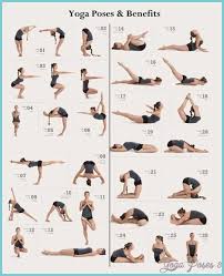 Yoga Pose Chart Amtworkout Co