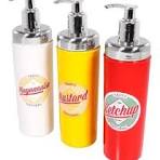 Suporte De Molhos Mostarda Ketchup Maionese Dispenser ...