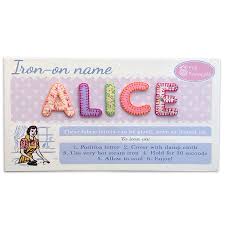 Here's 3 fun ways you can use chenille or embroidered letters to add some character to your projects. Alphabet Letters To Iron On By Pink Pineapple Home Gifts Notonthehighstreet Com