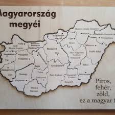 Nagy magyarország közigazgatási térkép (kép) nagy magyarország térképe youtube osztrák magyar monarchia tények erődje: Magyarorszag Megyei Es Megyeszekhelyei Puzzle Jatek Meska Hu
