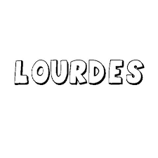 Lourdes Dibujos Para Colorear