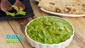 vegetable hariyali veg green curry by