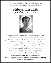 Jul 02, 2021 · türkiyənin daxili i̇şlər naziri süleyman soylu jurnalistlərə verdiyi açıqlama ilə gündəmə gəlib. Traueranzeigen Von Suleyman Hur Nordwest Trauer De