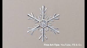 It is very geometric, so get out your rulers. Snow Flake Drawing Vtwctr