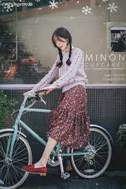 fotografiya サイクリスト 女性 自転車