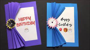 Pop in a card, or send an sms or text; Birthday Card Making Handmade Easy And Beautiful Card For Birthday Birthday Cards Card Making Birthday Diwali Card Making Mother S Day Greeting Cards