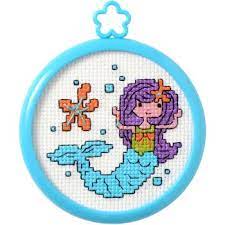 I bought the kit about 12 years ago and have not been able to finish it due if you would be able to at least lend me the pattern i would be very greatful. Bucilla Cross Stitch Mystical Mermaid Cross Stitch My 1st Stitch Learn To Cross Stitch