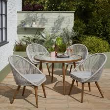 Nerja 5 Piece Dining Set George Outdoor Dining Furniture Garden Dining Set Patio Furniture Sets