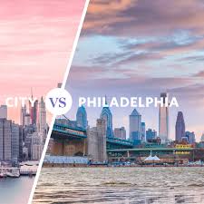 The average train journey between these two cities takes 1 hour 27 minutes, although the absolute fastest you could get there is 1 hour 16 minutes. Cost Of Living Comparison New York City Vs Philadelphia Apartment Therapy