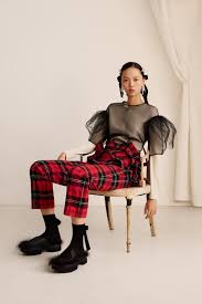Shop for socks online, this floral pattern printed socks is the best choice. All The Looks From Simone Rocha S Delectable H M Collection British Vogue
