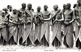 East Africa Types Masai Women Vintage Postcard Published By S Skulina Pegas Studios Postcard Dated July 1960 East Africa Poster Prints Africa