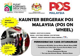 Terima surat dokumen pos laju berdaftar kurier di kaunter registri surat dokumen pos laju berdaftar kurier 2. Jangan Lupa Temujanji Kita Pusat Komuniti Desa Facebook