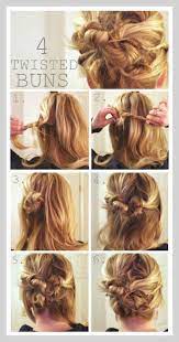 My Soul Is The Sky Four Twisted Messy Buns Hair Styles Long Hair Styles Hair Beauty