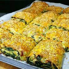 ispanakli dilim borek mor bostan turkisches essen rezepte mediterrane rezepte