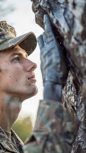 Free Focused Hunter Observing Image