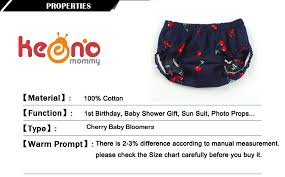 Us 3 03 10 Off Ruffle Cherry Cotton Baby Bloomers Newborn Summer Shorts Baby Boys Girls Diaper Cover Toddler Clothes Panties In Shorts From Mother