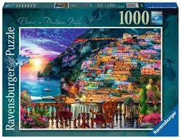 Maybe you would like to learn more about one of these? Ravensburger Dinner In Positano Italy Jigsaw Puzzle 1000 Pieces For Sale Online Ebay