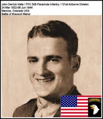 PFC John Derrick Halls (1922-1944)