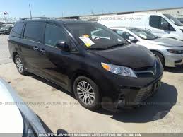 The 2021 toyota sienna ranks near the top of the minivan class. Toyota Sienna Xle Limited 2018 Black 3 5l Vin 5tdyz3dcxjs924636 Free Car History