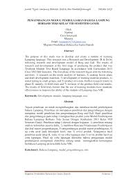 Download silabus mulok bahasa jawa kurikulum 2013 untuk sd, smp/mts dan sma/smk baik untuk semester satu (gasal) ataupun untuk semester dua (genap) sudah di rilis secara resmi oleh dinas pendidikan jawa tengah. Http Jurnal Fkip Unila Ac Id Index Php Jtl Article Download 14181 10300
