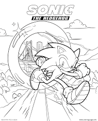 Coloring pages have a great effect on the kid's development. Sonic The Hedgehog Movie 2020 Coloring Pages Printable