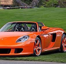 Orange Porsche Carrera Gt Porsche Carrera Gt Porsche Fast Sports Cars