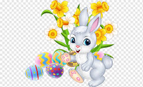 Gifs animados gratis de conejos de pascua para tu ordenador. Conejito De Pascua Dibujos Animados Pintura Conejo Pascua Cartel Flor Polinizador Dibujos Animados Pascua De Resurreccion Conejo De Pascua Png Pngwing