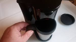 When this happens, the lid automatically stays locked during power interruption. Black Decker Brew N Go Single Cup Coffee Maker Review Youtube