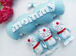 Doraemon Felt Kreatif Gantungan Hias Hiasan