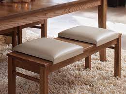 The dining bench has a beautiful natural wood grain finish and will blend in perfectly with your décor. Quercus Solid Oak Dining Bench Con Tempo Furniture