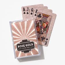 Expired make playing cards coupons. Rose Gold Playing Cards Paper Source