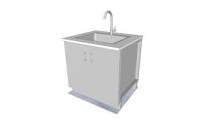 The 304 stainless steel construction ensures the cabinet is solidly built. 36 Sink Base Cabinet 2 Doors Sink Faucet Not Included 3d Warehouse