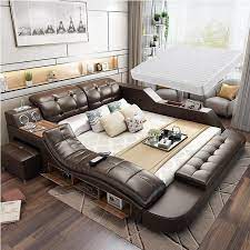 Modern queen size bedroom sets. Modern Leather Bed Functions Storage King Queen Size Beds With Multi Media Speaker Massage Chair Bedroom Furniture Buy Modern Leather Bed Functions Storage Beds Beds With Massage Chair Product On Alibaba Com