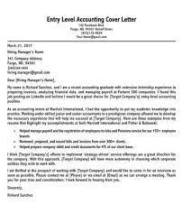 That means starting with the most recent and working backwards. Accounting Cover Letter How To Write With Sample Letter